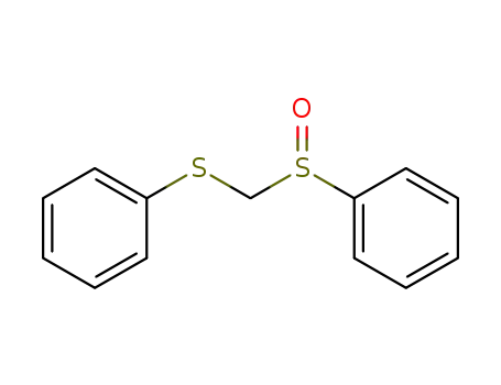 {[(Benzenesulfinyl)methyl]sulfanyl}benzene