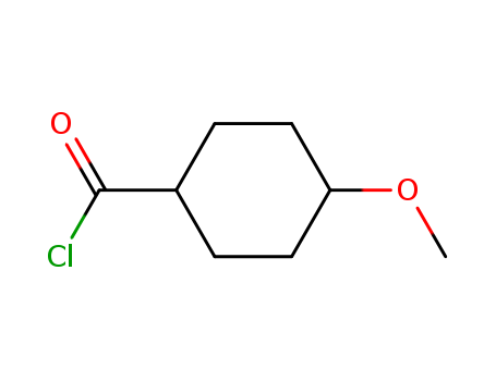 Cyclohexanecarbonyl chloride, 4-methoxy-, trans- (9CI)