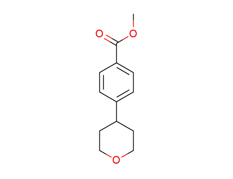 4-(Tetrahydro-2H-pyran-4-yl)benzoic acid methyl ester
