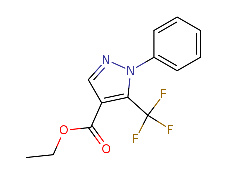 Ethyl 1-phenyl-5-(trifluoromethyl)-1H-pyrazole-4-carboxylate cas  112055-34-2