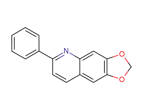 1,3-Dioxolo[4,5-g]quinoline, 6-phenyl-