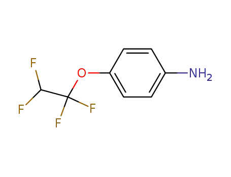 Molecular Structure of 713-62-2 (4-(1,1,2,2-TETRAFLUOROETHOXY)ANILINE)