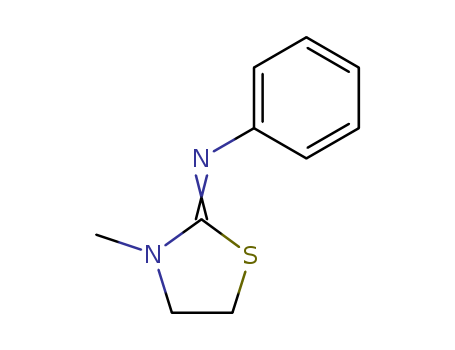 Benzenamine, N-(3-methyl-2-thiazolidinylidene)-