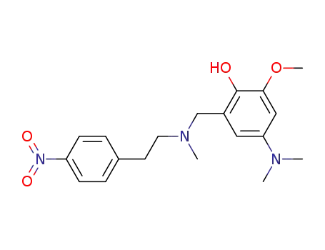 Phenol, 4-(dimethylamino)-2-methoxy-6-((methyl(2-(4-nitrophenyl)ethyl)amino)methyl)-