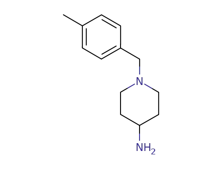 Molecular Structure of 68304-96-1 (4-Piperidinamine, 1-[(4-methylphenyl)methyl]-)