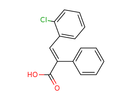 Benzeneacetic acid, a-[(2-chlorophenyl)methylene]-, (E)-