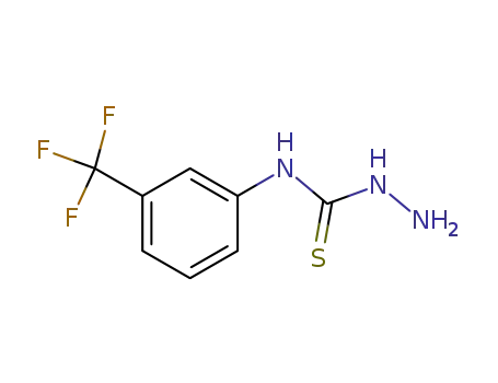 Molecular Structure of 20069-30-1 (4-[3-(TRIFLUOROMETHYL)PHENYL]-3-THIOSEMICARBAZIDE)