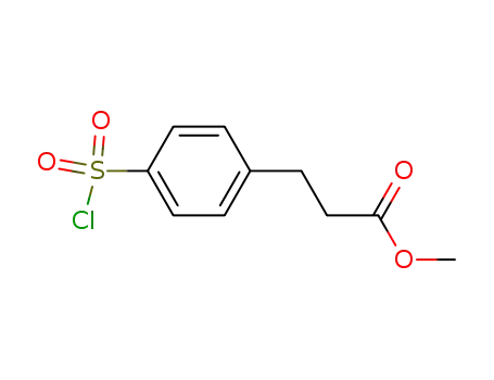 METHYL 3-(4-CHLOROSULFONYL)PHENYLPROPIONATE