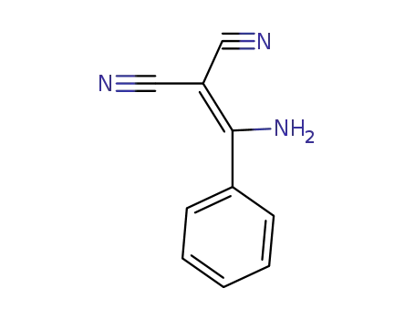 Molecular Structure of 3336-65-0 (2-[AMINO(PHENYL)METHYLENE]MALONONITRILE)