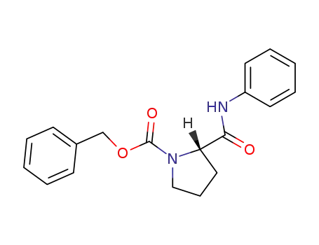 1-Pyrrolidinecarboxylic acid, 2-[(phenylamino)carbonyl]-, phenylmethyl
ester, (2S)-