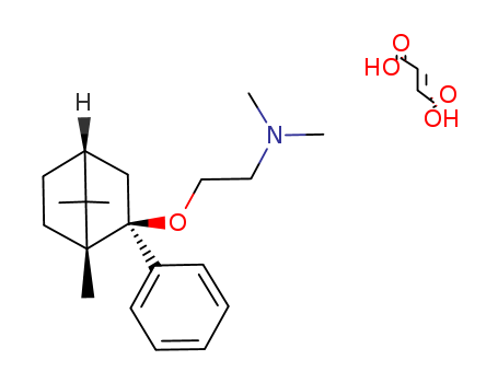 (1R,2S,4R)-(-)-N,N-Dimethyl-2-[(1,7,7-trimethyl-2-phenylbicyclo[2.2.1]hept-2-yl)oxy]ethanamine 2(E)-butenedioate (1:1)