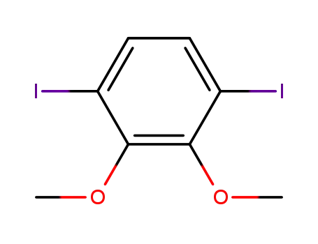 Molecular Structure of 51560-25-9 (1,4-DIIODO-2,3-DIMETHOXYBENZENE)