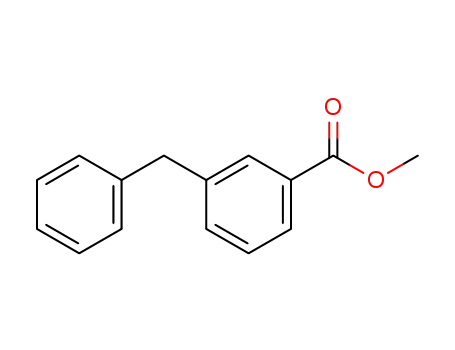 Molecular Structure of 35714-17-1 (3-Benzylbenzoic acid methyl ester)