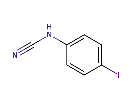 Molecular Structure of 352020-08-7 (Cyanamide, (4-iodophenyl)-)