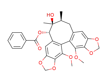 Molecular Structure of 64917-82-4 (schisantherin D)