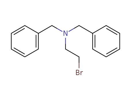 Benzenemethanamine,N-(2-bromoethyl)-N- (phenylmethyl)-  cas  537-11-1