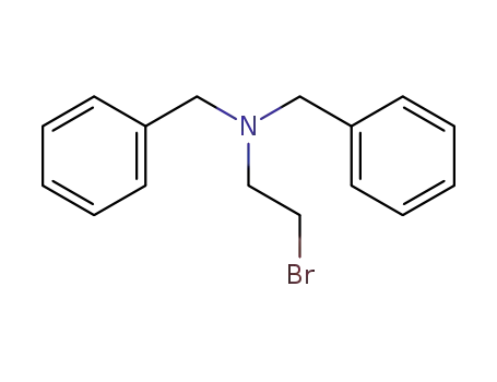 Molecular Structure of 537-11-1 (N,N-dibenzyl-2-bromoethanamine)