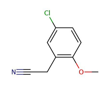 2-(5-chloro-2-methoxyphenyl)acetonitrile cas no. 7048-38-6 98%