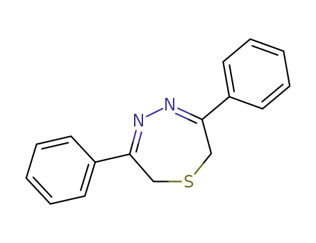 1,4,5-Thiadiazepine, 2,7-dihydro-3,6-diphenyl-