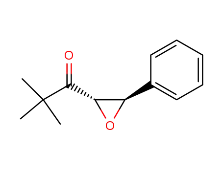 Molecular Structure of 177314-49-7 (1-Propanone, 2,2-dimethyl-1-[(2S,3R)-3-phenyloxiranyl]-)