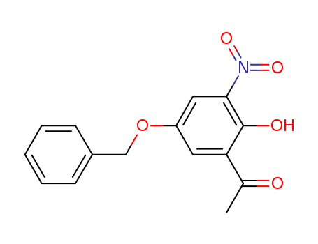 1-[2-hydroxy-3-nitro-5-(phenylmethoxy)-phenyl]-ethanone