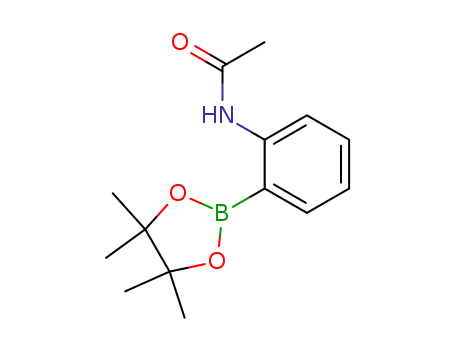 2-AcetaMidobenzeneboronic acid pinacol ester, 96%