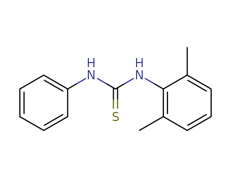 Thiourea,N-(2,6-dimethylphenyl)-N'-phenyl- cas  25347-93-7