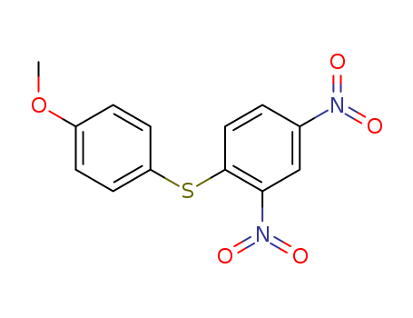 Benzene,1-[(4-methoxyphenyl)thio]-2,4-dinitro-