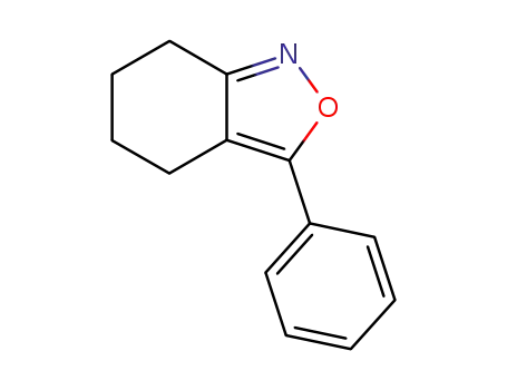 Molecular Structure of 24097-27-6 (3-phenyl-4,5,6,7-tetrahydro-2,1-benzoxazole)