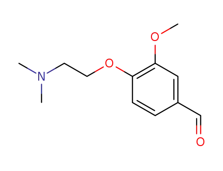 4-(2-디메틸아미노-에톡시)-3-메톡시-벤잘데하이드