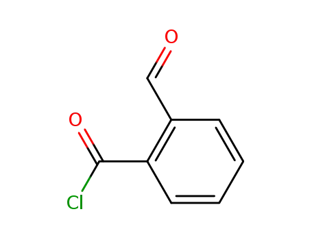 Molecular Structure of 117886-88-1 (Benzoyl chloride, 2-formyl- (9CI))