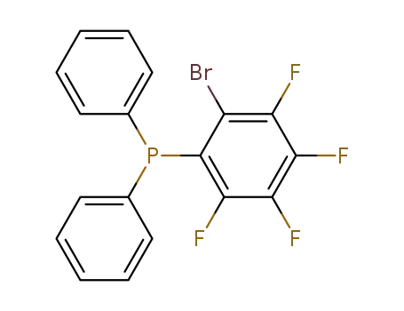 (2-bromo-3,4,5,6-tetrafluorophenyl)diphenylphosphine