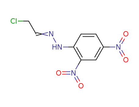 Molecular Structure of 5135-80-8 (Chloroacetaldehyde (2,4-dinitrophenyl)hydrazone)