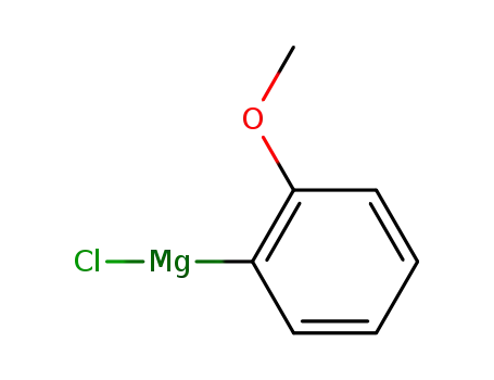 Molecular Structure of 68516-52-9 (2-Methoxyphenylmagnesium chloride)