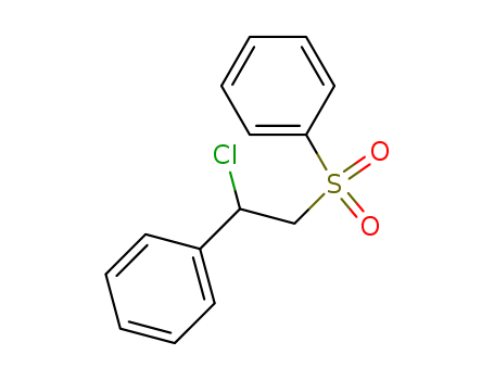 Benzene,[(2-chloro-2-phenylethyl)sulfonyl]- cas  6461-58-1