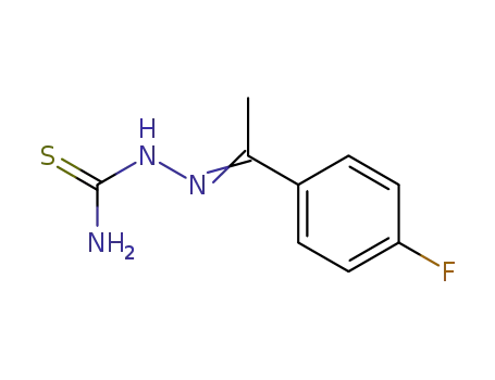Molecular Structure of 777-16-2 (2-[1-(4-fluorophenyl)ethylidene]hydrazinecarbothioamide)