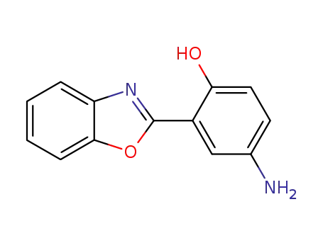 Molecular Structure of 62129-02-6 (4-AMINO-2-BENZOOXAZOL-2-YL-PHENOL)