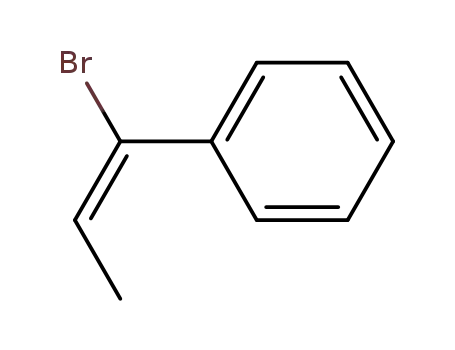 Molecular Structure of 31076-47-8 (Benzene, (1-bromo-1-propenyl)-, (E)-)