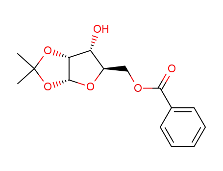 (6-Hydroxy-2,2-dimethyl-3a,5,6,6a-tetrahydrofuro[2,3-d][1,3]dioxol-5-yl)methyl benzoate