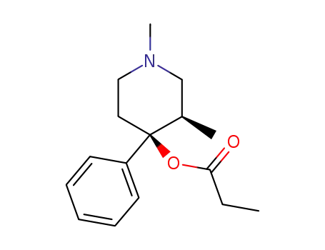 Molecular Structure of 25312-59-8 ((+)-α-Prodine)