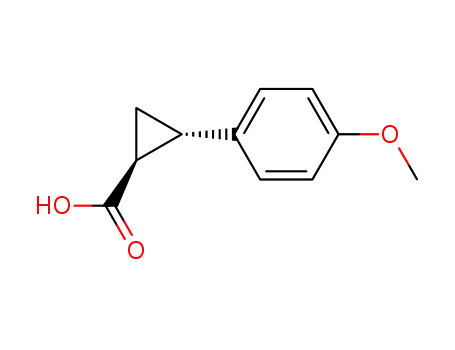 (±)-trans-2-(4-methoxyphenyl)cyclopropanecarboxylic acid