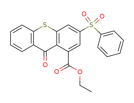 에틸 9-옥소-3-(페닐술포닐)-9H-티옥산텐-1-카르복실레이트