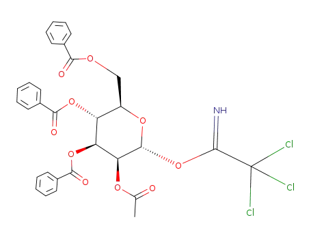 2-O-acetyl-3,4,6-tri-O-benzoyl-α-D-mannopyranosyl 2,2,2-trichloroacetimidate
