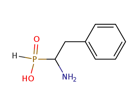 Molecular Structure of 80744-66-7 ((1-AMINO-2-PHENYLETHYL)PHOSPHINIC ACID)