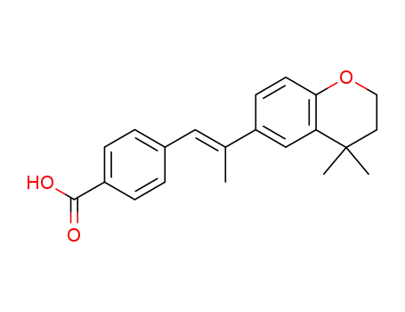 (E)-p-(2-(4,4-Dimethylchroman-6-yl)propenyl)benzoic acid