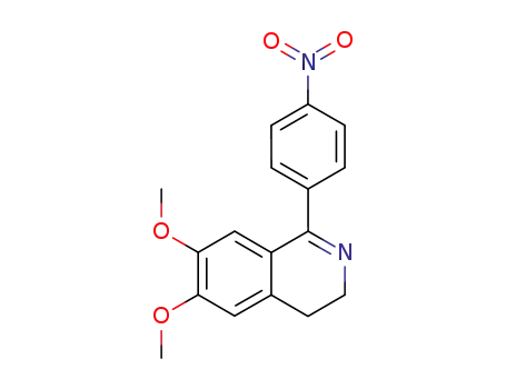 6,7-Dimethoxy-1-(4-nitrophenyl)-3,4-dihydroisoquinoline