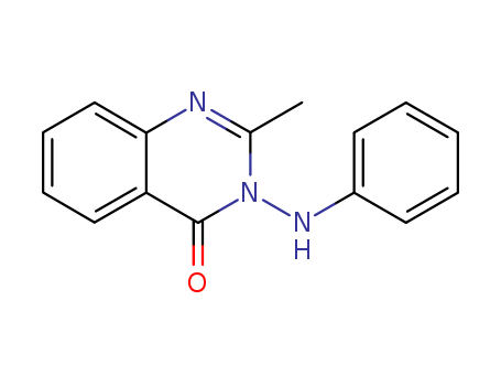4(3H)-Quinazolinone, 2-methyl-3-(phenylamino)-