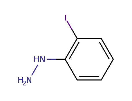 Molecular Structure of 50914-15-3 ((2-iodophenyl)hydrazine)
