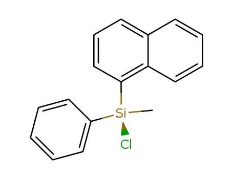 Silane, chloromethyl-1-naphthalenylphenyl-, (S)-