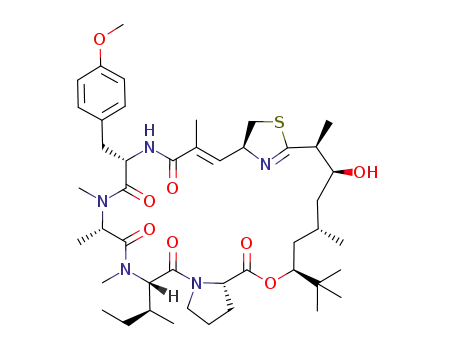 Molecular Structure of 350791-64-9 (Apratoxin A)
